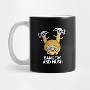 Bangers And Mush Cute English Food Pun Mug